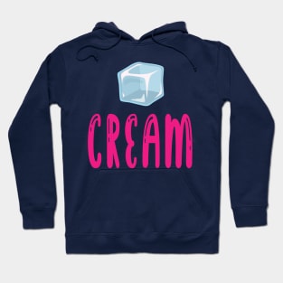 Ice cream, ice cube Hoodie